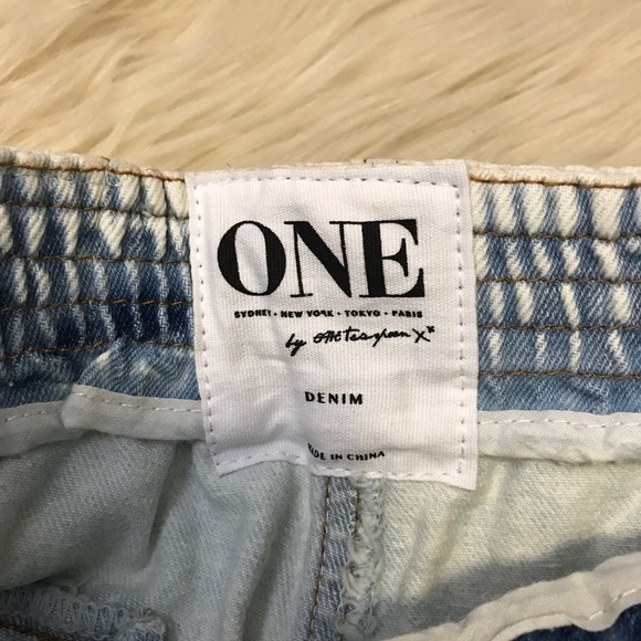 One Teaspoon Hunter classic raw cuff Shorts - Picture 4 of 5